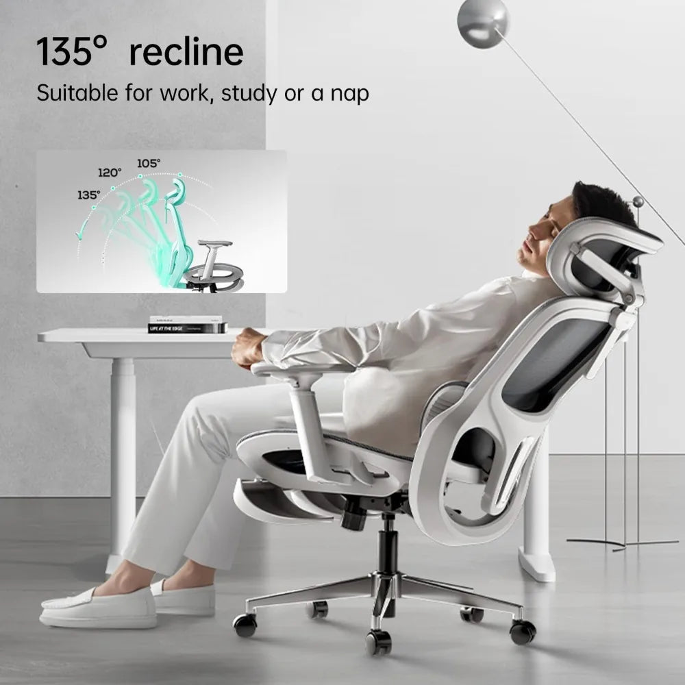 3D Lumbar Support Office Chair