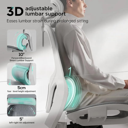 3D Lumbar Support Office Chair
